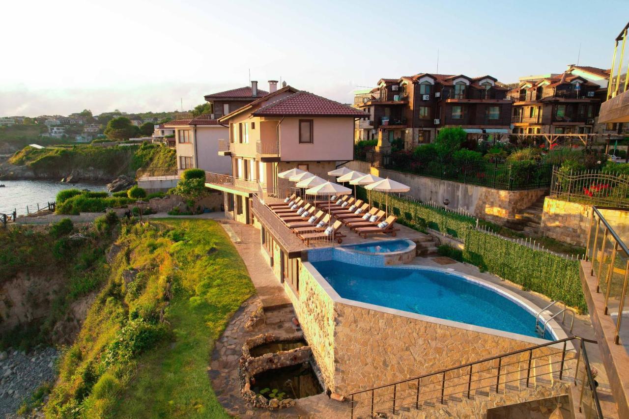 Hotel Dolphin Bay Boutique Complex Sozopol Exterior foto