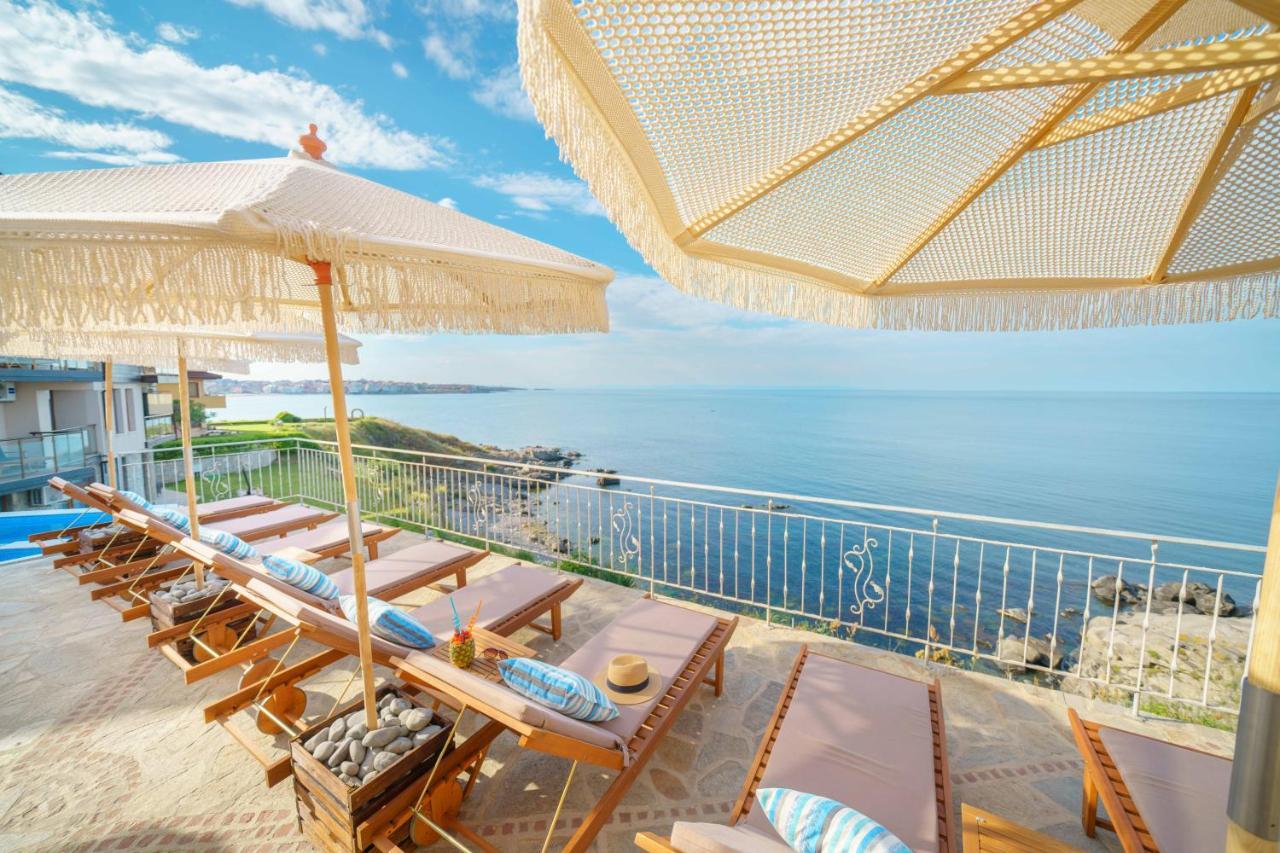 Hotel Dolphin Bay Boutique Complex Sozopol Exterior foto