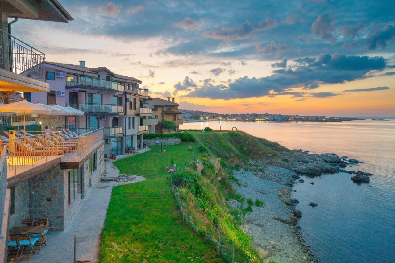 Hotel Dolphin Bay Boutique Complex Sozopol Exterior foto