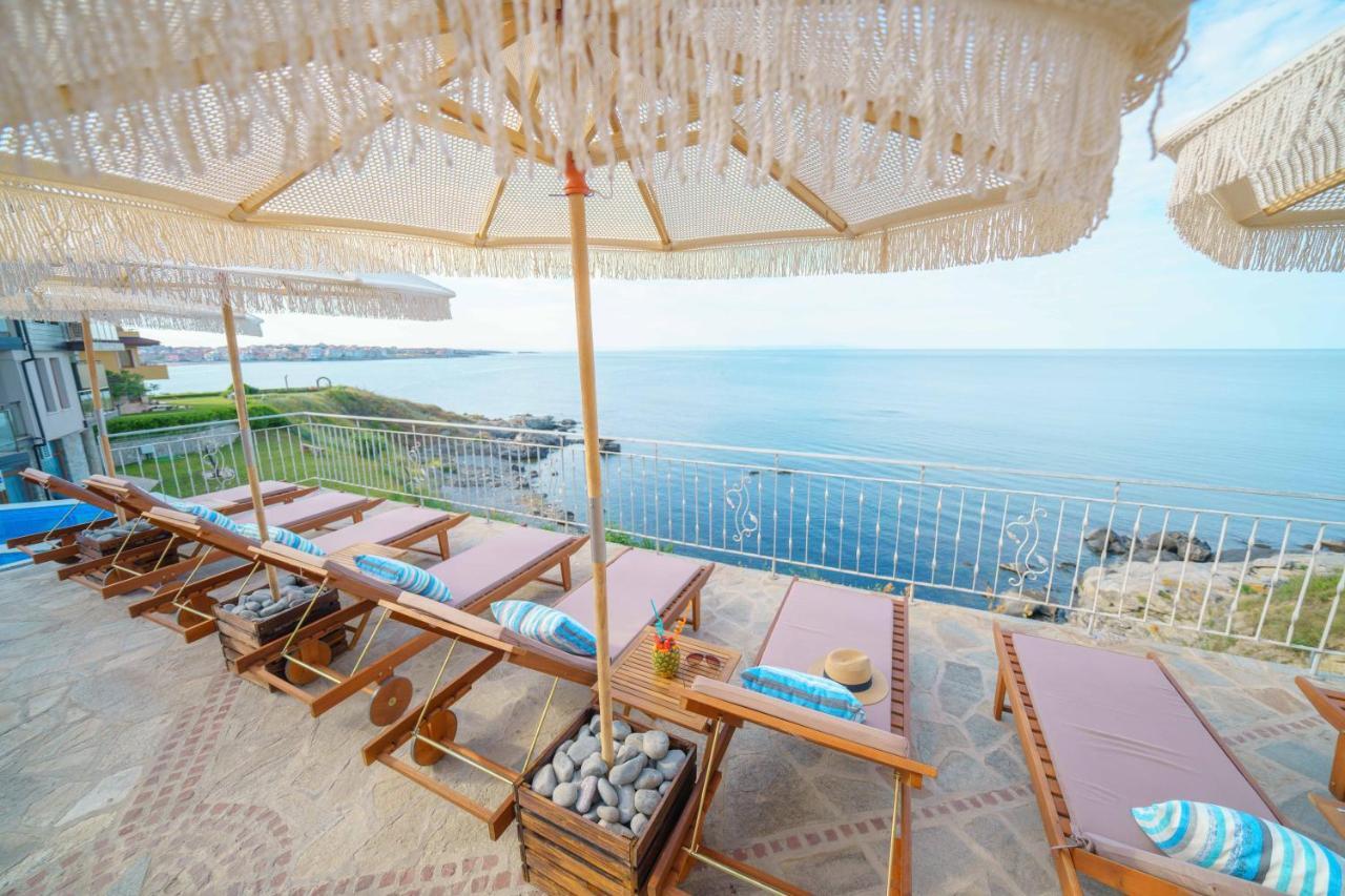 Hotel Dolphin Bay Boutique Complex Sozopol Exterior foto