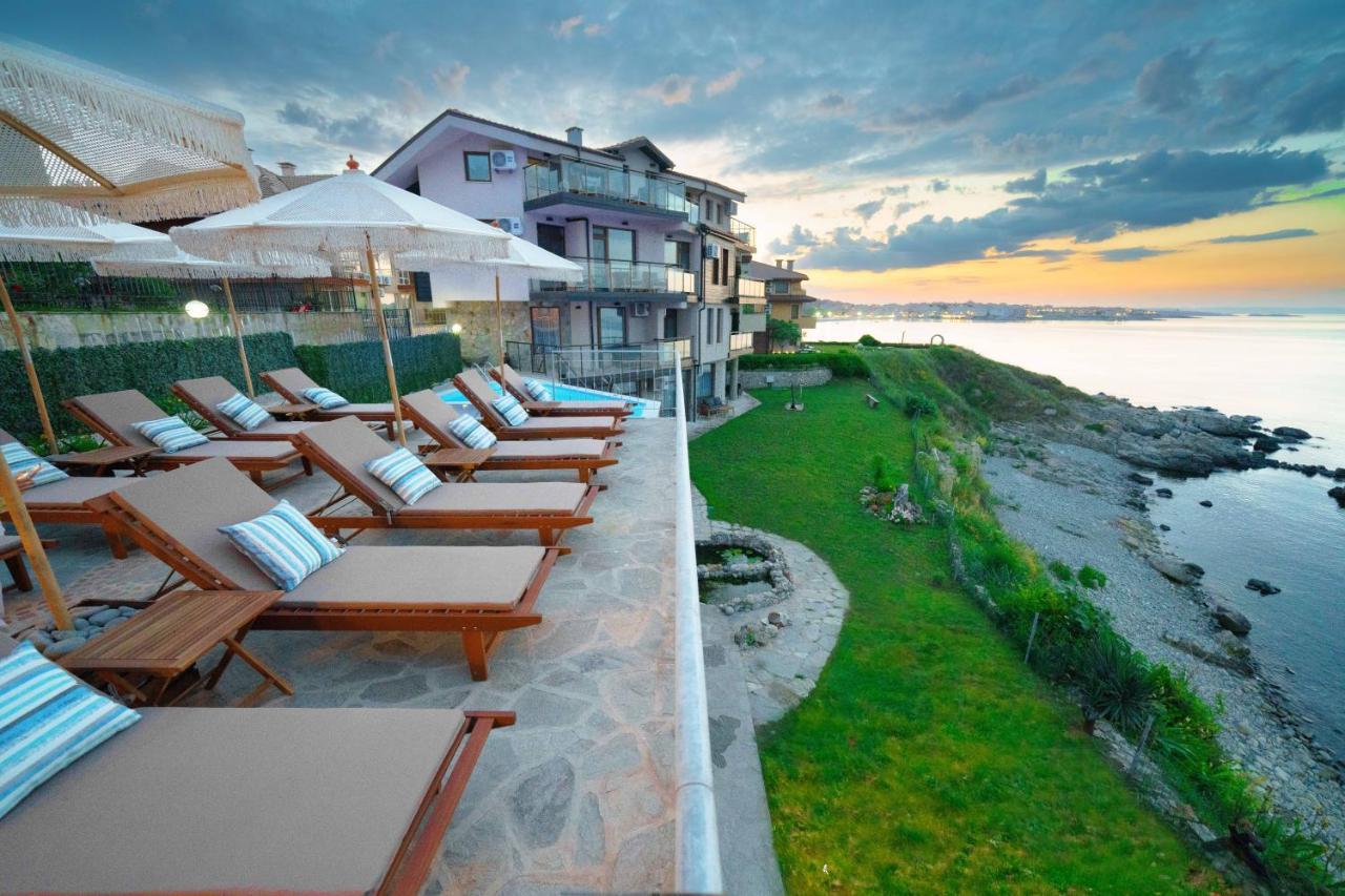 Hotel Dolphin Bay Boutique Complex Sozopol Exterior foto